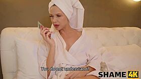 shame4k story of a blonde milf in stockings crossing all limits