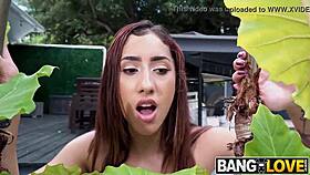 Kira Perez in an interracial encounter