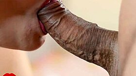 Throbbing oral creampie up close, wow! Young 18+ licked to intense orgasm.