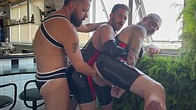 Trio engages in fisting and more in gay video