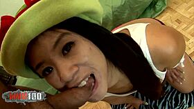 asian goddess teen enjoys a special session