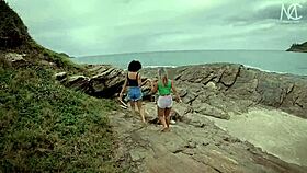 First experience with Mari and Mih on the beach.