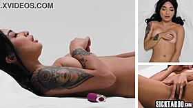 Avery Black, That Asian Milf with Perfect Body, Pleasured Herself So Well