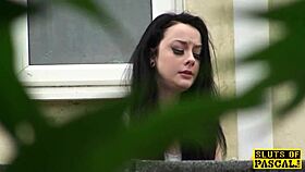 British Slut Spanked And Face-Fucked In Heels