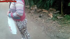 latina teen bent over for anal creampie