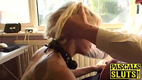 Nora Barcelona Deepthroats Big Cock, Gets Slammed Hard with Spanking.