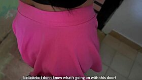 18 year old busty girl, need the neighbor's help with doggystyle?