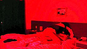 Watching a horror movie and I decided to give him some action