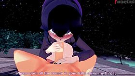 Hex Maniac Trainer Class Engages In Public Sex In Pokemon Fantasy.