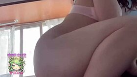during nap, horny asian sister-in-law pulls out boyfriend's cock and sucks it hard