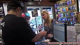 teen rides black dong and gets facial 😍