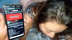 Latina Teen Begs Boyfriend for Big Cock Fuck During Hot Video Upload.