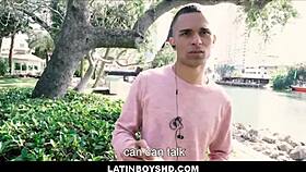 Straight Latin Twink Gabriel Feels Nervous Yet Excited Fucking Gay Guy For First Time POV