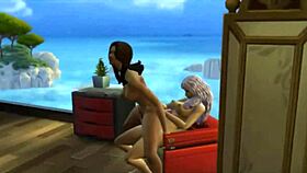 Will Seraphina Seduce The Neighbor In Sims 4?