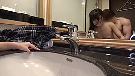 asian teen 18+ cute homemade sex with orgasm