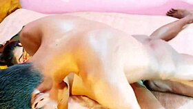 fucks his new girlfriend real good and she wants cum on her tits 😈