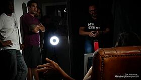 Busty Milf Does 5 Strangers At The Same Time