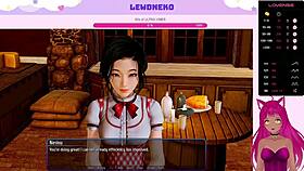 vtuber lewdneko plays harem hotel part 14