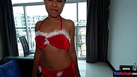 naughty thai slut sucks client's big penis then gets fucked deep