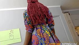 african casting bubble butt ebony cums back for more bwc 😘