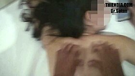 Vietnamese massage session with sensual yoni strokes