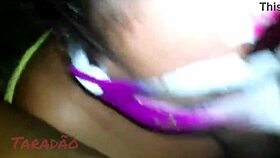 i feel so humiliated watching her milk that cock deep in her throat, my submissive wife in lingerie begging for more