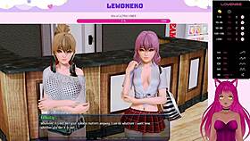 vtuber lewdneko plays harem hotel part 14