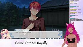 vtuber lewdneko plays f me royally part 1