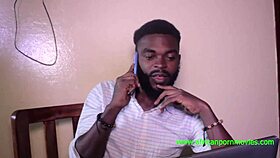 Ebony MILF Threesome Anal Fantasy With Businessman In Office