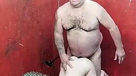 the young girl loves getting taken from behind in lingerie