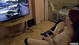 crazy driver on ps4 with friends 😎