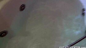 Lesbian milfs taking a shower