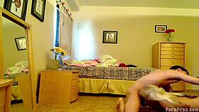 Two Blonde Girlfriends and a Babysitter Share an Intimate FFM Group Moment in Kiss P4.