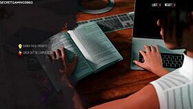 bbc glory hole busty slut lara croft deepthroats huge black cock in 3d hentai bukkake