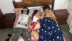 Hey, am I hearing my girlfriend getting drilled by my best friend in bed next to me?