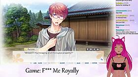 vtuber lewdneko plays f me royally part 1