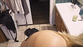 Stepmother helps injured stepson to have a bath in hot water with Coco Vandi