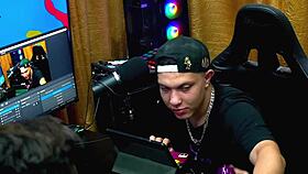 hotwife shows off see-through ass in casting