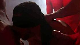 this gay orgy has sucking and anal with muscular hunks