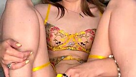 this teen girl masturbates with a toy on day twelve of her challenge