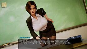 Academy 190 is an exciting anime hentai game!