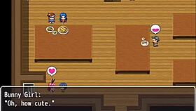 while i work, my friends tease the pervert who loves grabbing their big tits?