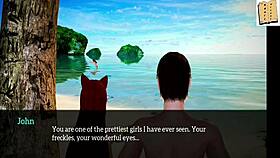 my new family adventure with bikini teens playing erotic games