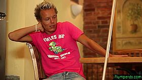 bbw duo just dominates this guy, totally owns him