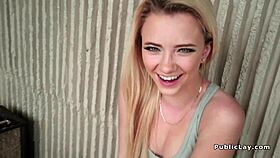 This petite spinner with a big ass fucks a huge dick in a hardcore scene