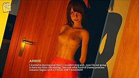 Eternum 50 features cute teen with big tits in sexy outfit