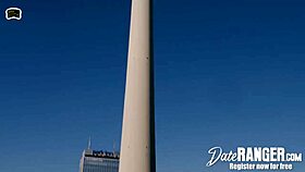 BRUNETTE GERMAN FAKE TITS MILF JULIA EXCLUSIV BANGED BY WHITE BWC BULL IN PUBLIC BAR FULL SCENE - DATERANGER COM