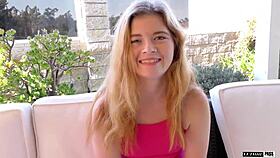 Briar Rose wants a hard dick to stretch that tight lil hairy pussy