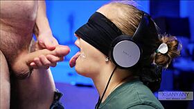 Best Friend Tricks Me Into Tasting Cum Blindfolded