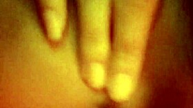 horny petite latina cant take it anymore, she masturbates her shaved pussy and orgasms